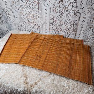 VINTAGE Set of 3 1970's Woven Placemats